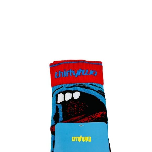 ThirtyTwo x Santa Cruz Blue Snowboard Socks - Picture 2 of 4